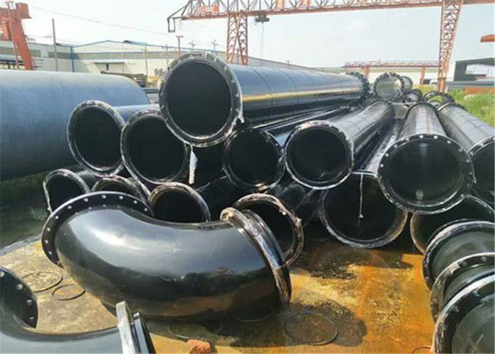 Gas-Entwässerungs-überzogene Stahlrohr-PlastikSpirale geschweißtes gewölbtes Stahlrohr fournisseur