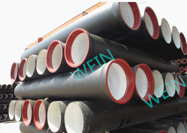 Wärmebehandlungs-duktile Eisen-Rohr-Zement Klasse gezeichnetes K789 oder C253040 450mm fournisseur
