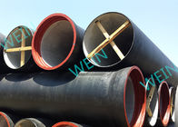 ISO 2531 klassifizieren duktiles Rohr des Eisen-K9 mit dem externen Zink, das Bitumen-Beschichtung kastriert fournisseur